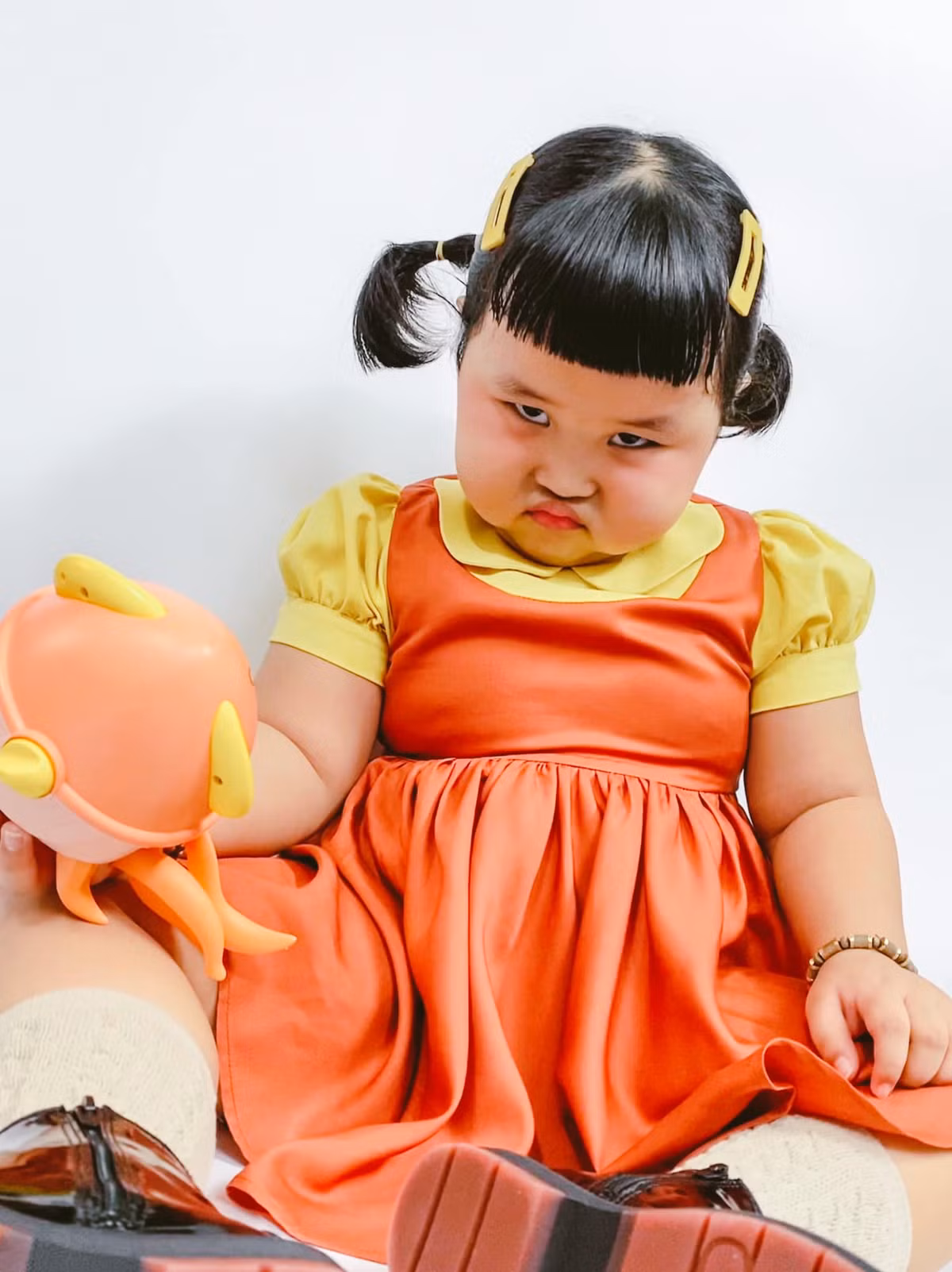 Phiên bản búp bê đời thực này vô cùng dễ thương và đáng yêu khiến cộng đồng mạng xuýt xoa, hết lời khen ngợi.
