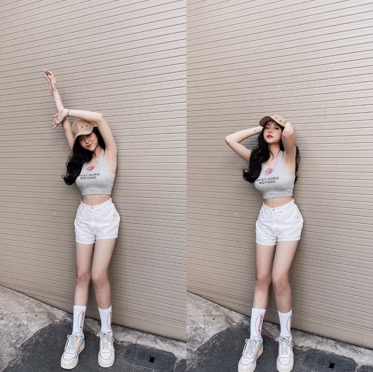 Nhã Trân xuất hiện với nhiều phong cách khác nhau. Đôi khi cô nàng nữ tính, nhẹ nhàng, đôi khi, cô lại mạnh mẽ và cá tính