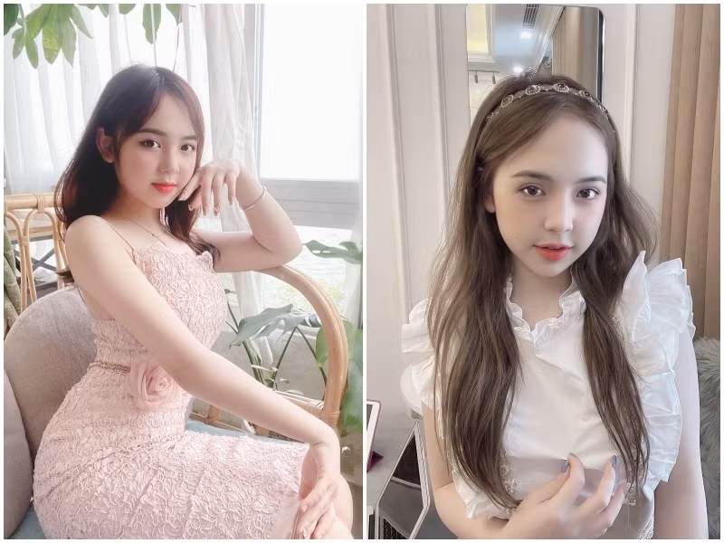 Dù không sở hữu chiều cao lý tưởng, "hot girl tiểu học" một thời vẫn được đánh giá cao ở thân hình cân đối, hút mắt. Ảnh: FBNV