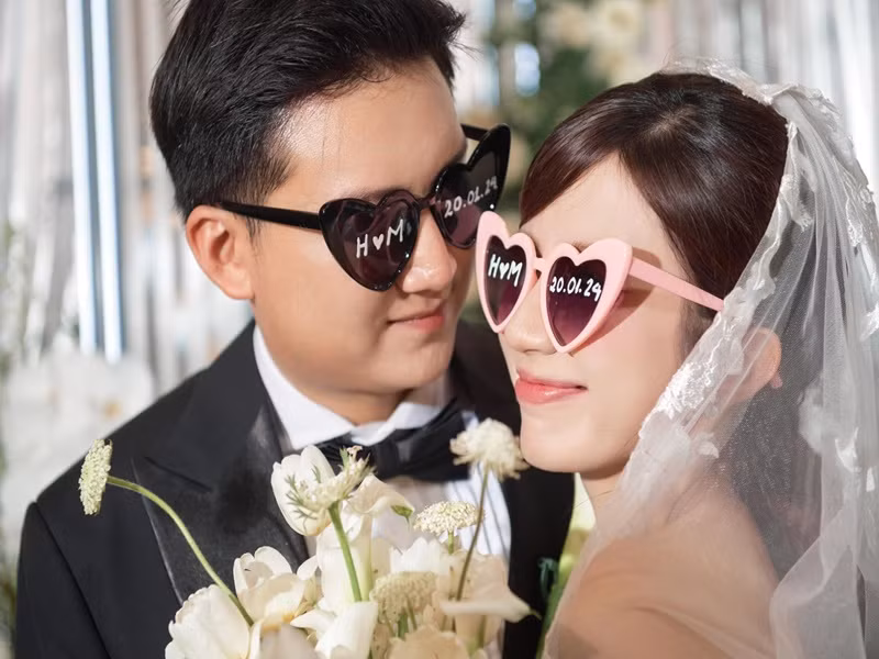 Duy Minh sinh năm 2000, kém Ngọc Huyền 1 tuổi. Anh vừa đi du học về. Ảnh: Lê Chí Linh.