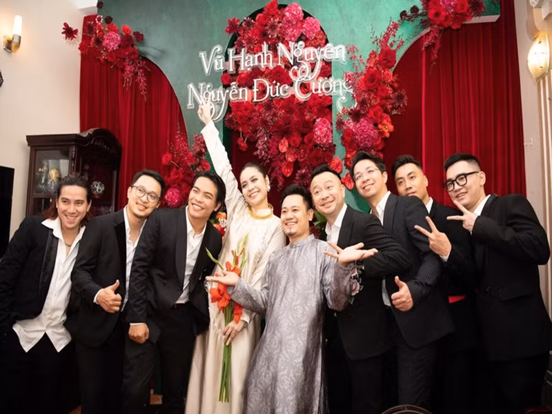 Theo Dân Việt, Nguyễn Đức Cường đặt tráp ăn hỏi riêng, liên quan đến năm sinh của Vũ Hạnh Nguyên. Ảnh: Vietnamnet.