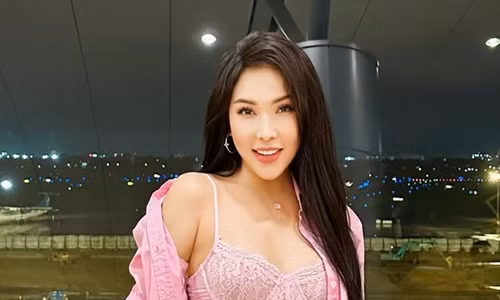 Quynh Thu phan ung sao khi chong cu Diep Lam Anh hon gai la?