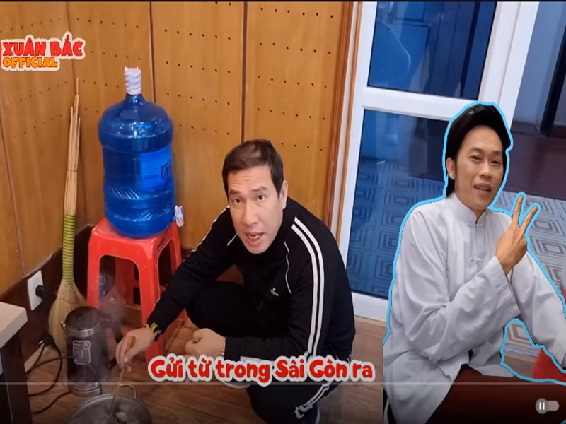 Hoai Linh tang qua cho dan nghe si dong Tao quan 2024