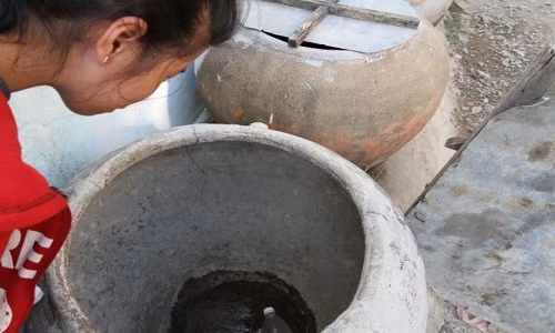 Gan 1.000 ho dan mat tet vi khong co nuoc ngot