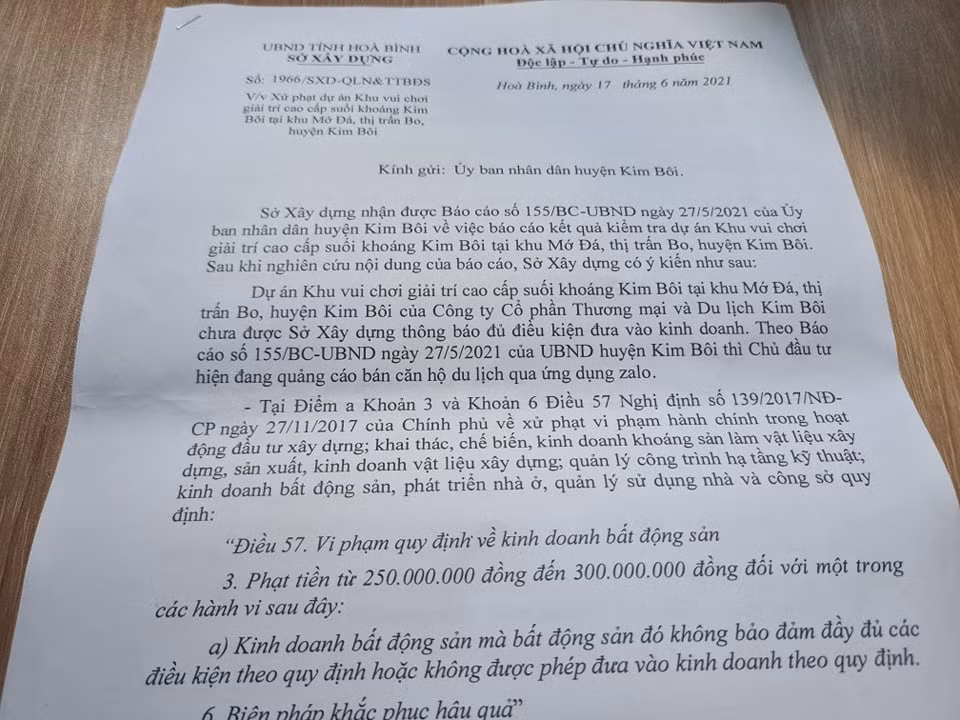 De nghi xu phat toi 300 trieu chu dau tu Apec Mandala Kim Boi rao ban trai phep-Hinh-2