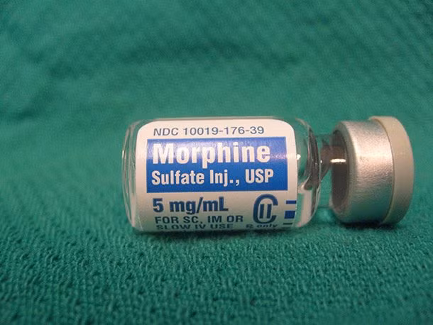 Morphin lần đầu tiên được phát minh vào năm 1804. Thuốc này mở đường cho một thế hệ mới của các loại thuốc giảm đau ra đời. Ảnh: List25.