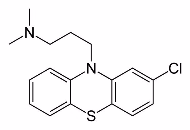 Chlorpromazin dùng để chống loạn thần được phát hiện vào tháng 12/1951 và trở thành thuốc được kê đơn tại Pháp vào tháng 10/1952. Ảnh: List25.