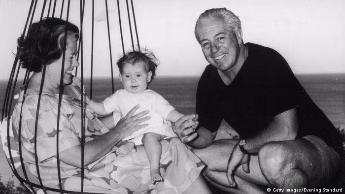Bức ảnh chụp gia đình Thủ tướng Úc Harold Holt năm 1966.
