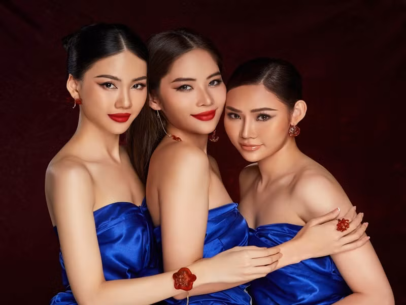 "Tôi biết về cách giao lưu với các thí sinh nước bạn như thế nào. Tôi nhận thấy đó là kinh nghiệm rất lớn của mình", Quỳnh Hoa trải lòng. Ảnh: Miss Universe Vietnam.