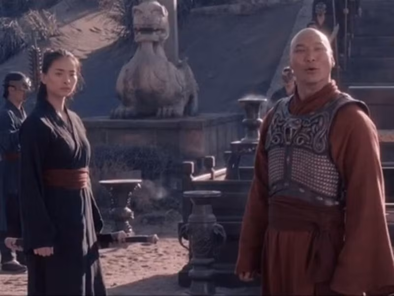 Ngô Thanh Vân từng đóng Ngọa hổ tàng long 2 công chiếu năm 2016. Vai diễn của cô là siêu ác nữ Mantis. Dự án này có Chân Tử Đan, Dương Tử Quỳnh, Jason Scott Lee tham gia. Ảnh: Dân Việt.