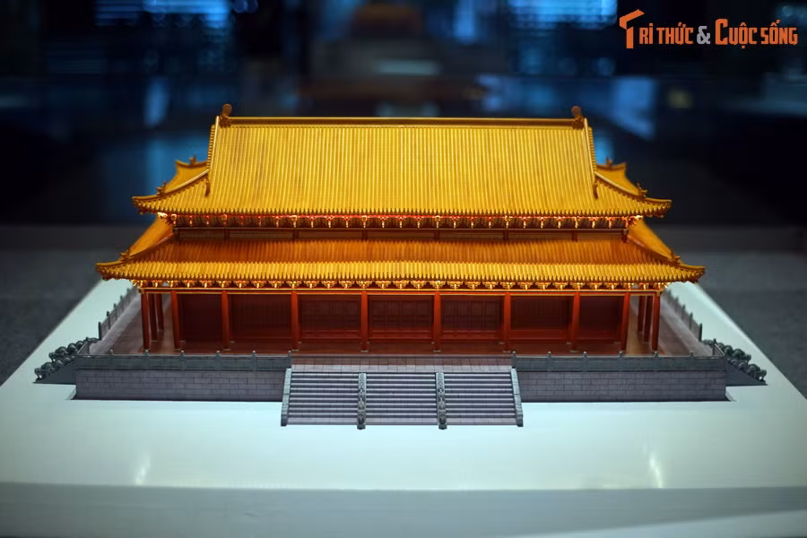 Ngắm mô hình điện Kính Thiên đẹp từng mm, mất 5 năm chế tác Ngam mo hinh dien Kinh Thien dep tung mm, mat 5 nam che tac