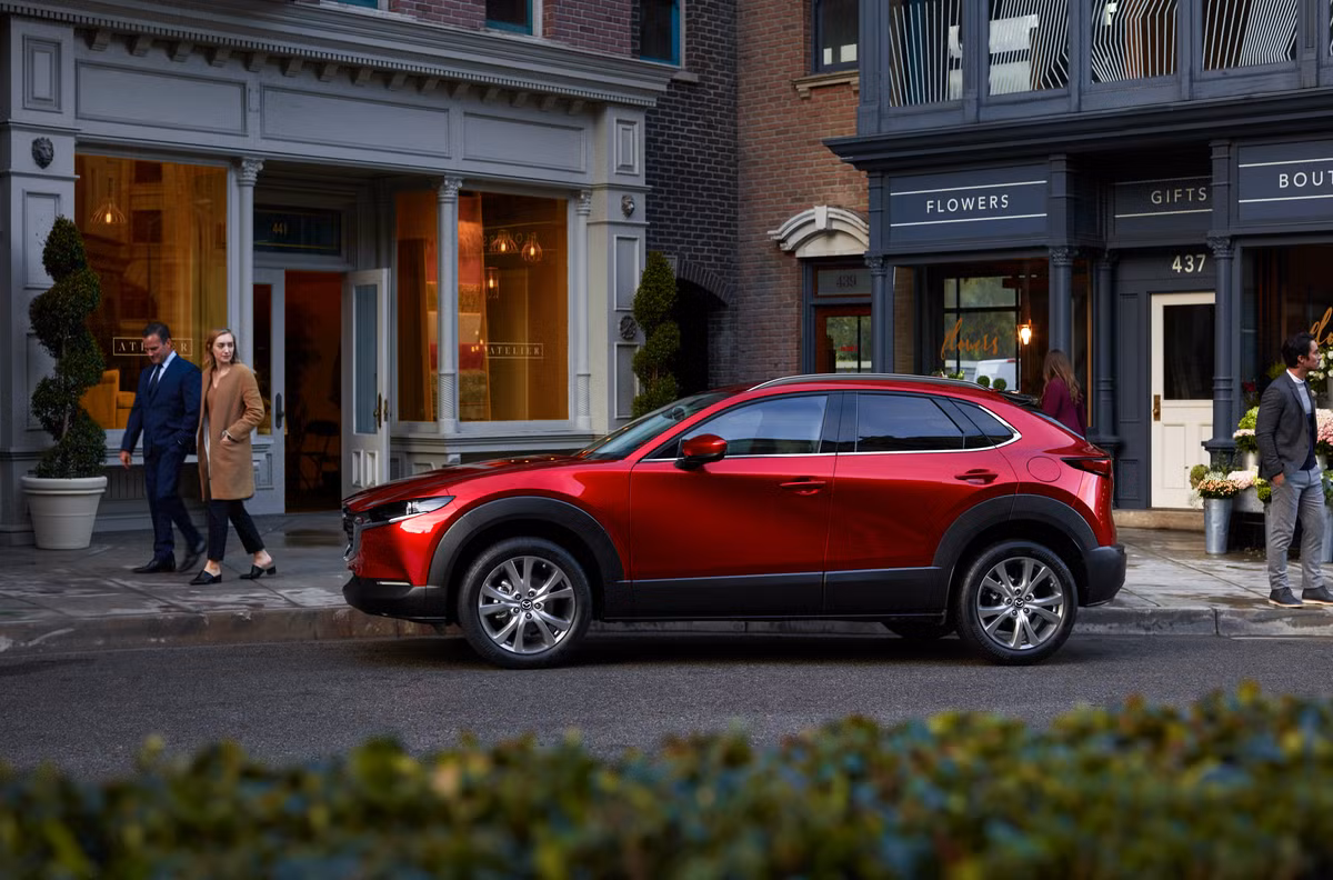 Mazda CX-3 va CX-30: Bo doi SUV them hap dan voi uu dai 50% phi truoc ba-Hinh-2