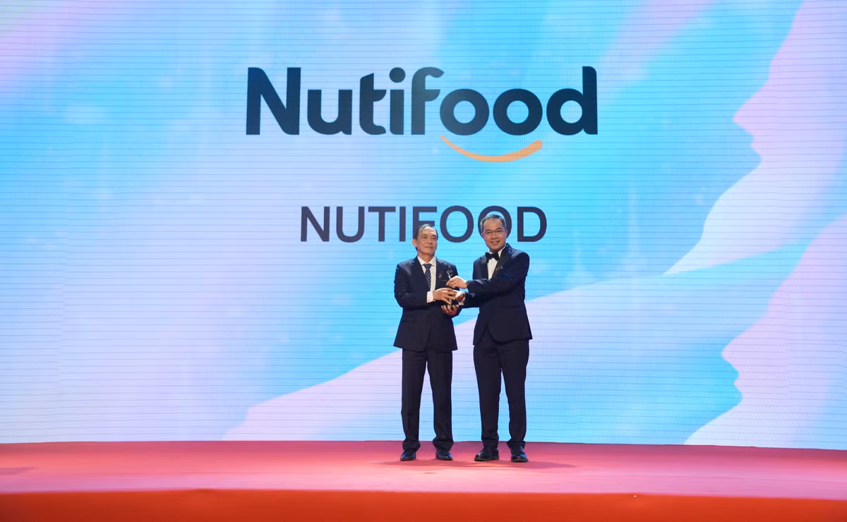Nutifood lap hattrick “Noi lam viec tot nhat chau A” 3 nam lien tiep