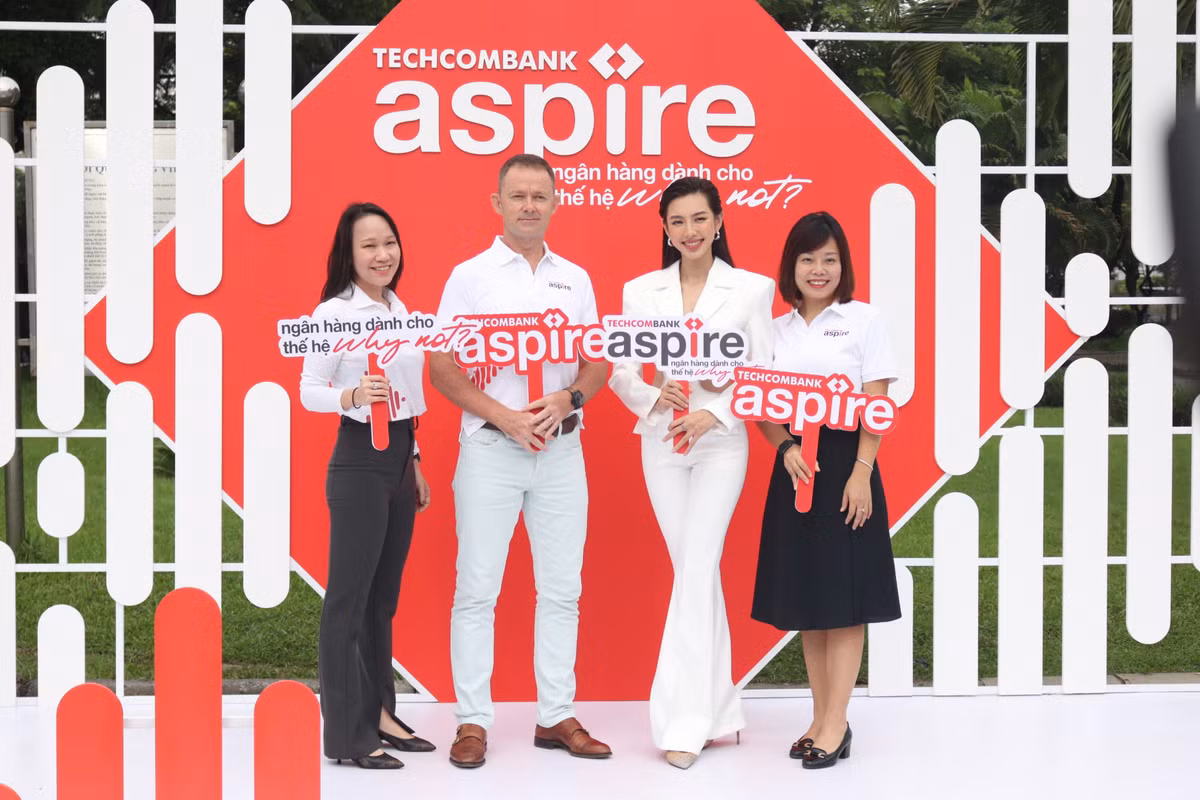 Ra mat thuong hieu tai chinh Techcombank Aspire danh rieng cho the he “Why Not”