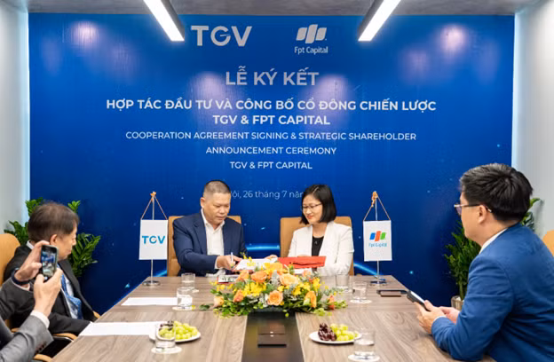 Ky ket hop tac dau tu cung FPT Capital, TGV nhu 
