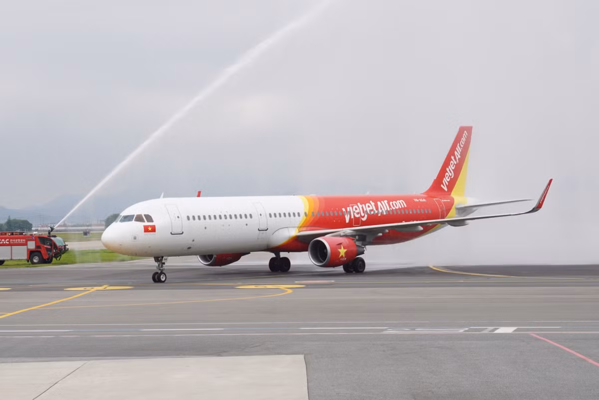 4 duong bay Vietjet den Busan da san sang voi chi tu 280.000d - Bay di cho chi!