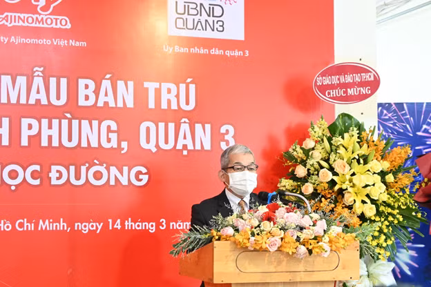 TP HCM: Du an bua an hoc duong khanh thanh bep an mau ban tru thu 3 tai truong tieu hoc Phan Dinh Phung-Hinh-4
