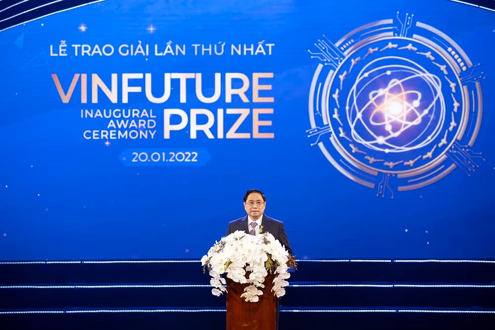 VinFuture công bố chủ nhân các giải thưởng phụng sự nhân loại năm 2021 VinFuture cong bo chu nhan cac giai thuong phung su nhan loai nam 2021