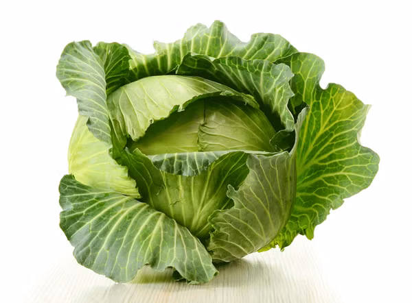 Bắp cải: trong thành phần chứa nhiều chất chống oxy hóa, chất sắt thúc đẩy quá trình chuyển hóa oxy nuôi dưỡng da khỏe mạnh. Ngoài ra bắp cải rất giàu vitamin A, E, 2 loại vitamin quan trọng làm đẹp da, giúp ngăn ngừa mụn hiệu quả.