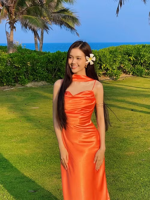 Mỹ Vân từng đoạt giải á khôi 1 ở cuộc thi Nét đẹp sinh viên năm 2019 của ĐH Tôn Đức Thắng, TP HCM.