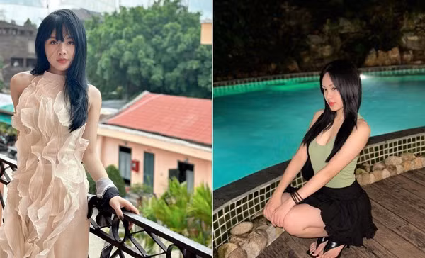 Vóc dáng thon gọn, gương mặt thanh tú của Quế Linh nhận được rất nhiều lời khen ngợi.