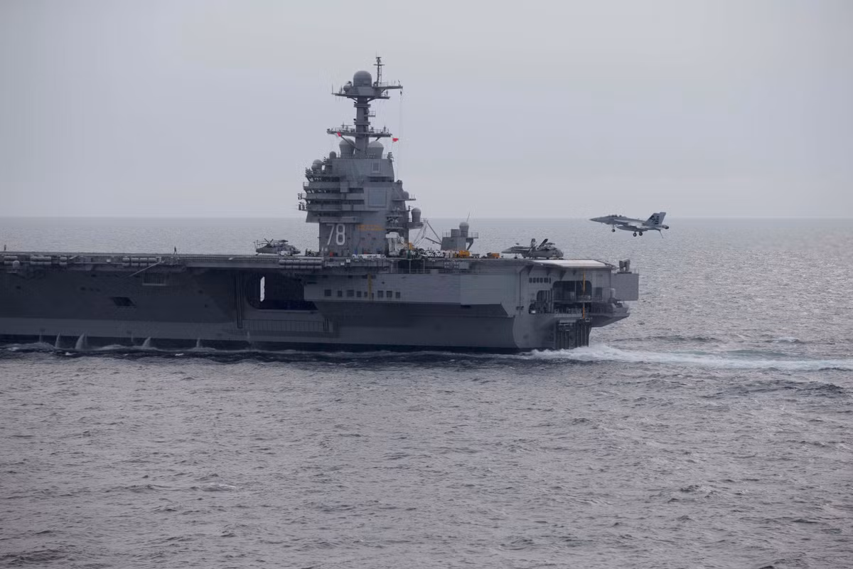 Tính tới thời điểm hiện tại, tàu sân bay USS Gerald R. Ford đang là hàng không mẫu hạm đắt nhất lịch sử mà Hải quân Mỹ sở hữu. Tàu được trang bị rất nhiều công nghệ mới, lần đầu tiên được áp dụng trên một tàu sân bay mang tính "kiểu mẫu" như USS Gerald R. Ford. Nguồn ảnh: USNavy.