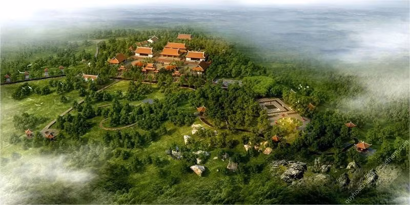Bí ẩn huyệt đạo trên đỉnh ngàn Nưa linh thiêng nổi tiếng Việt Nam Bi an huyet dao tren dinh ngan Nua linh thieng noi tieng Viet Nam