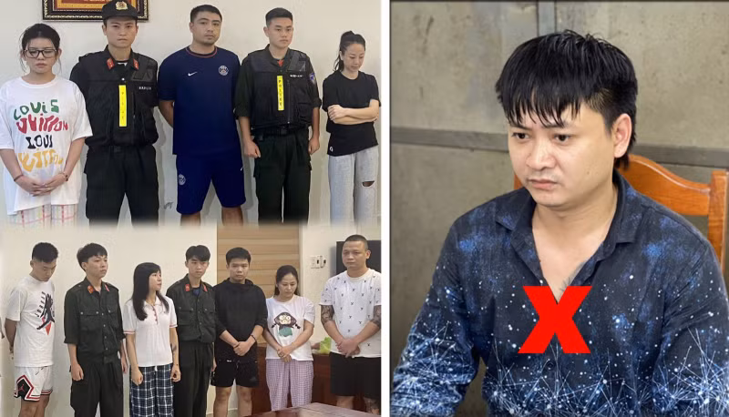 Ngày 25/9, Công an tỉnh Thanh Hóa thông tin, đơn vị này đã phá đường dây ma túy liên tỉnh, bắt giữ đối tượng cầm đầu Đỗ Hoàng Hiệp (tức Hiệp "Máu", 35 tuổi, quận Hoàng Mai, thành phố Hà Nội), Lê Quang Hoàn (tức Hoàn "gấu"; SN 1993, ngụ Cốc Hạ 2, TP Thanh Hóa); Phạm Bá Đại (SN 1994, ngụ TP Hà Nội); Phạm Thị Yến (SN 1998, ngụ phường Ngọc Trạo, TP Thanh Hóa); Nguyễn Thị Lan Hương (tức Hương "mạch"; SN 1986, ngụ phường Đông Vệ, TP Thanh Hóa); Nguyễn Hải Long (SN 1969, ngụ quận Hoàn Kiếm, TP Hà Nội). (Ảnh: Đỗ Hoàng Hiệp (x) và các đối tượng liên quan) 