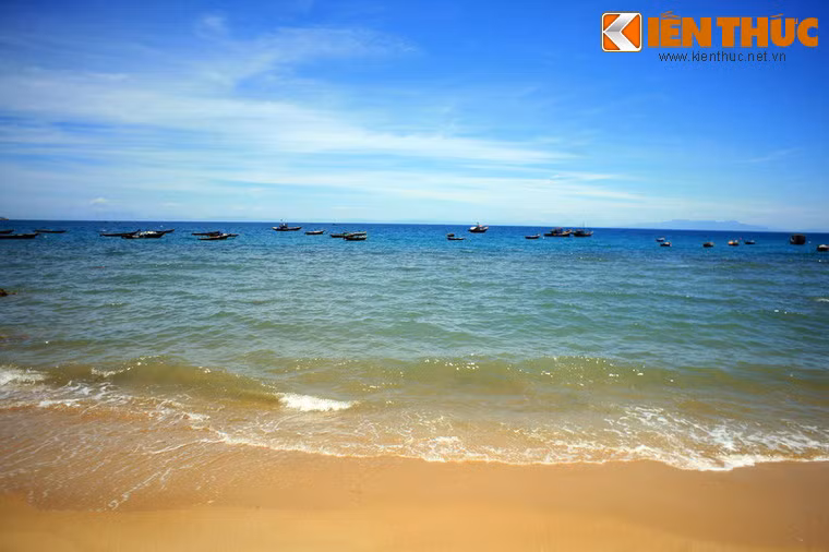 Một bãi biển hoang sơ.