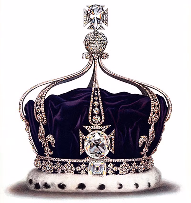 Shah Jahan trở thành người kế vị ngai vàng sau khi Sher Shah Suri chết. Khi trở thành người đứng đầu đất nước, tân vương này đã lấy viên kim cương Koh-i-Noor từ kho báu của hoàng gia để suốt ngày ngắm nhìn. Không lâu sau, Vua Shah Jahan bị con trai lật đổ khỏi ngai vàng.