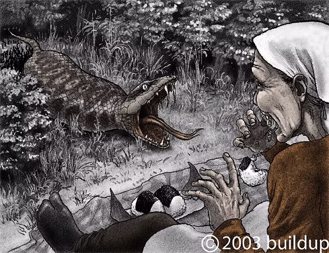 Tương truyền, Tsuchinoko có răng nanh và nọc độc nguy hiểm chết người giống như các loài rắn độc.