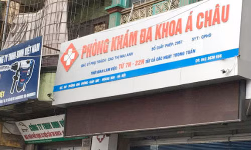 Thu hoi giay phep hoat dong cua Phong kham da khoa A Chau