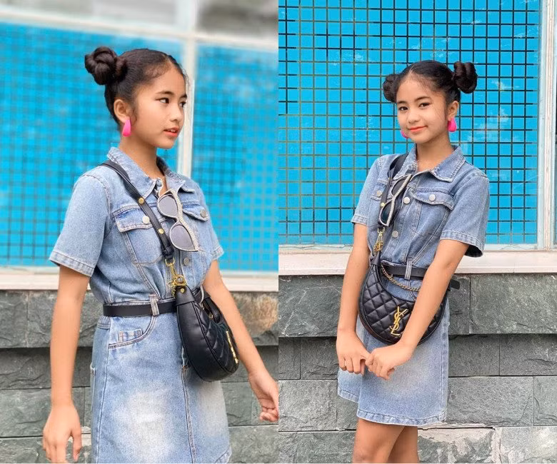 Cô bé từ nhỏ đã bộc lộ năng khiếu nghệ thuật, ước mơ được đứng trên sân khấu biểu diễn.