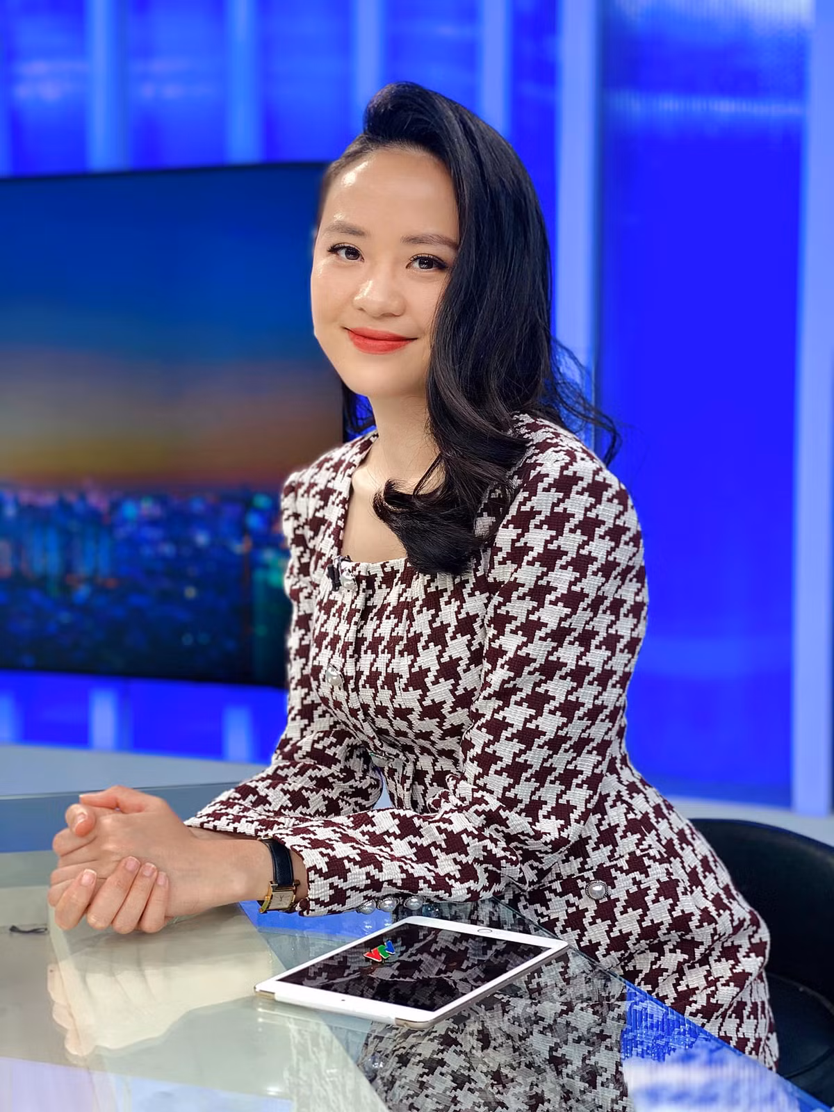 Ngoài công việc ở VTV, MC Ngọc Bích còn lấn sân kinh doanh, được biết cô kinh doanh hoa và cây cảnh trang trí trong gia đình. Ảnh: FBNV