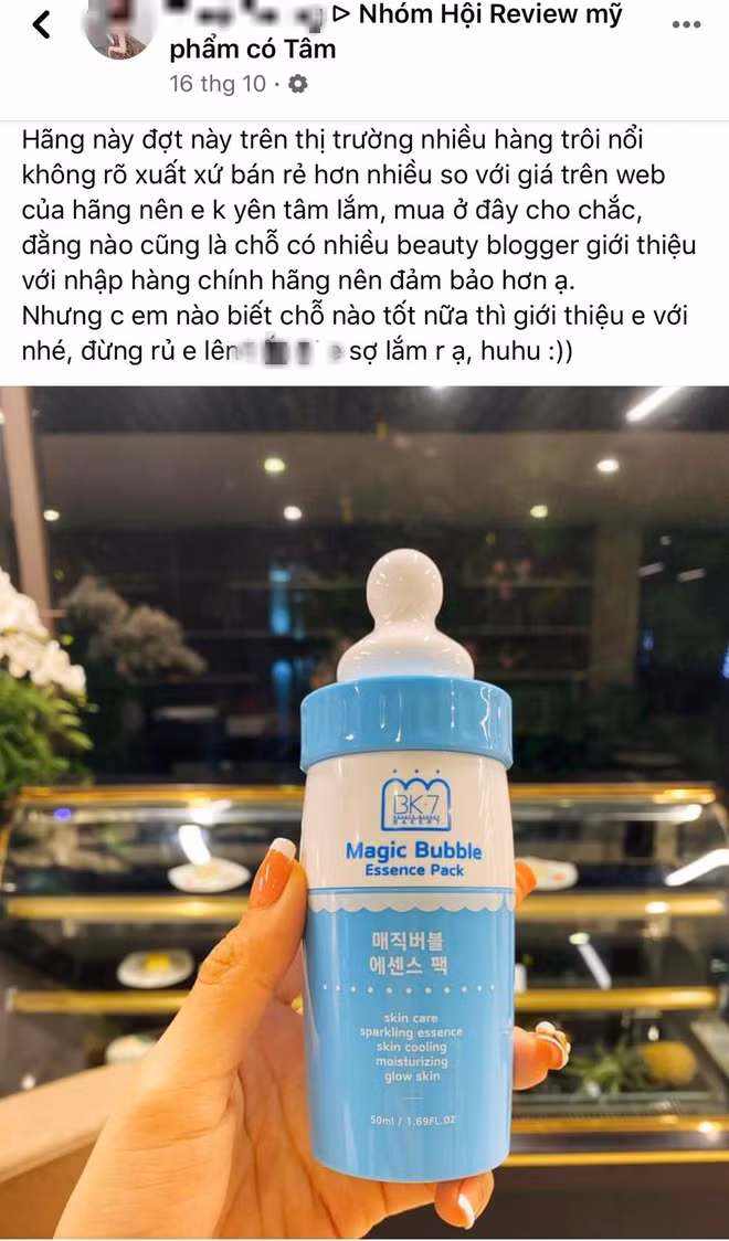 Tai khoan Facebook “cosplay” group noi tieng de ban my pham-Hinh-8
