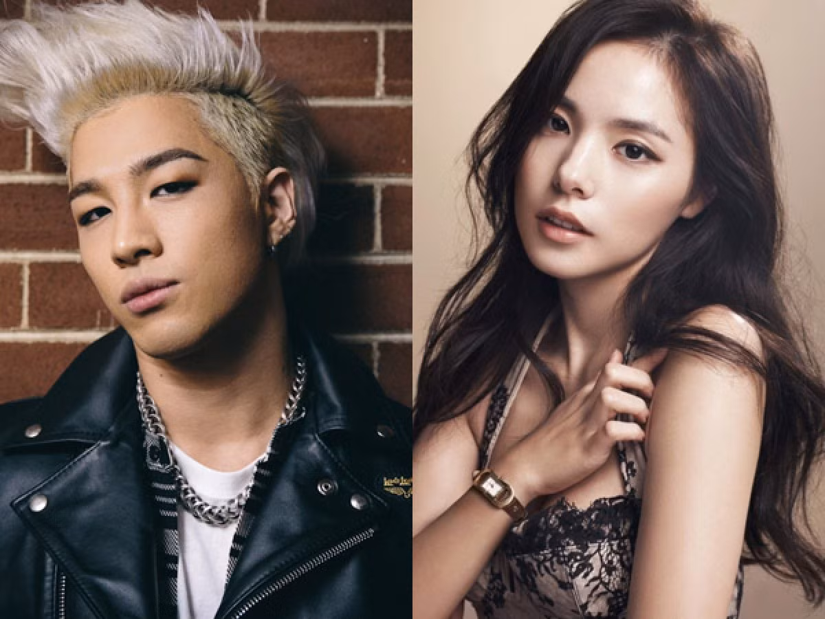 Thành viên của nhóm nhạc Bigbang, Tae Yang sinh năm 1988 đã phải lòng đàn chị Min Hyorin hơn mình 2 tuổi khi gặp nhau trên phim trường MV “1AM”. Cặp đôi được cho là đã hẹn hò bí mật được 2 năm trước khi công khai tình cảm chính thức vào tháng 6/2015. (Ảnh: Internet)