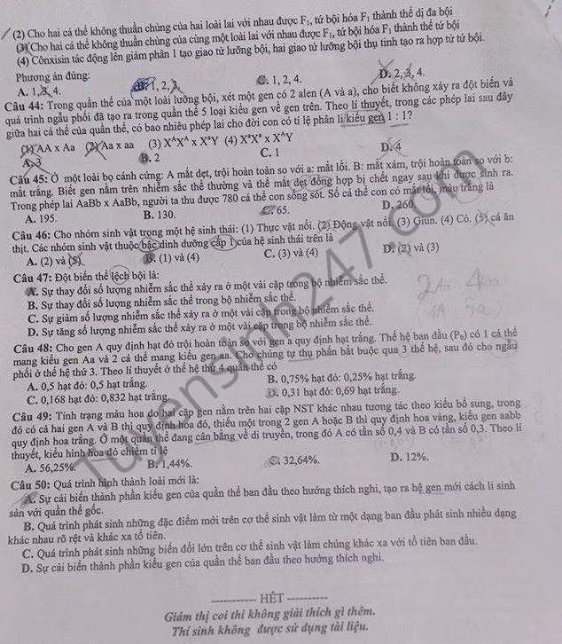 Dap an de thi thu mon Sinh THPT Quoc gia nam 2015 TP HCM-Hinh-6
