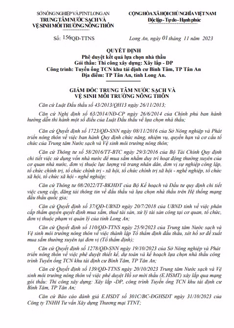 Long An: Công ty Đăng Phúc “một mình một ngựa” tham gia 2 gói thầu - Hình 3 Long An: Cong ty Dang Phuc “mot minh mot ngua” tham gia 2 goi thau-Hinh-3