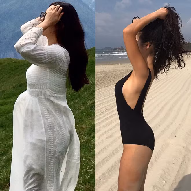 Sau 2 năm áp dụng chế độ ăn kiêng, hot girl Hàn giảm được hơn 20 kg song cô vẫn chưa thực sự hài lòng với vóc dáng của mình. Goo Nii Ni bắt đầu quá trình luyện tập nhiều môn thể thao với mục tiêu đạt được thân hình chuẩn chữ S.