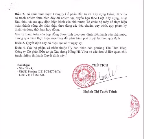 TP HCM: Hồng Hà Vina liên tiếp trúng thầu tại UBND P.Tân Thới Hiệp - Hình 3 TP HCM: Hong Ha Vina lien tiep trung thau tai UBND P.Tan Thoi Hiep-Hinh-3