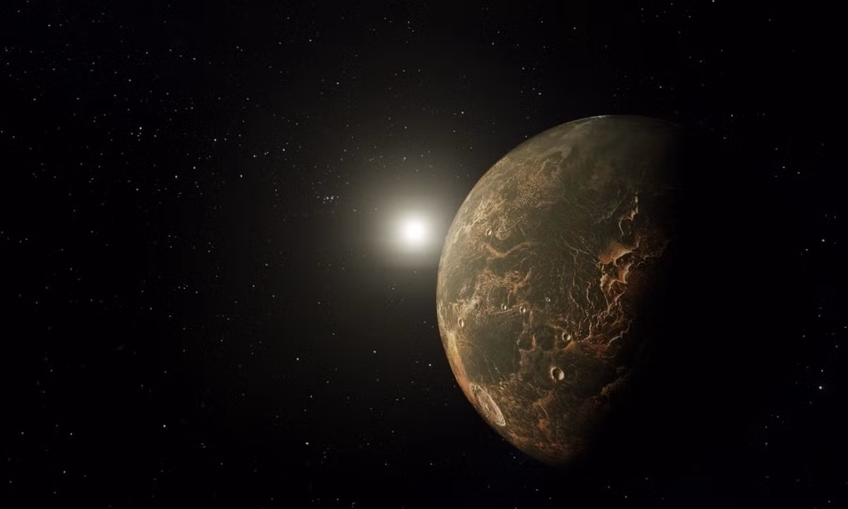 1. Carbon planet: bề mặt hành tinh loang lổ, là dấu tích của những bóng khí metan khổng lồ. Thời tiết trên hành tinh vô cùng khắc nghiệt với trời mưa dầu và nhựa đường. (Nguồn: Wikimedia Common) 