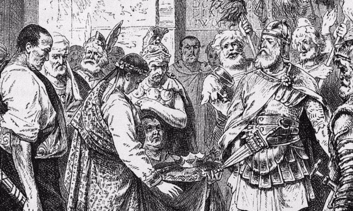 Đế quốc Tây La Mã chính thức cáo chung với sự kiện Hoàng đế Romulus Augustus thoái vị dưới sức ép của Odoacer vào ngày 4 tháng 9 năm 476, và không chính thức cáo chung với cái chết của cựu hoàng Julius Nepos trong năm 480. (Nguồn: internet)
