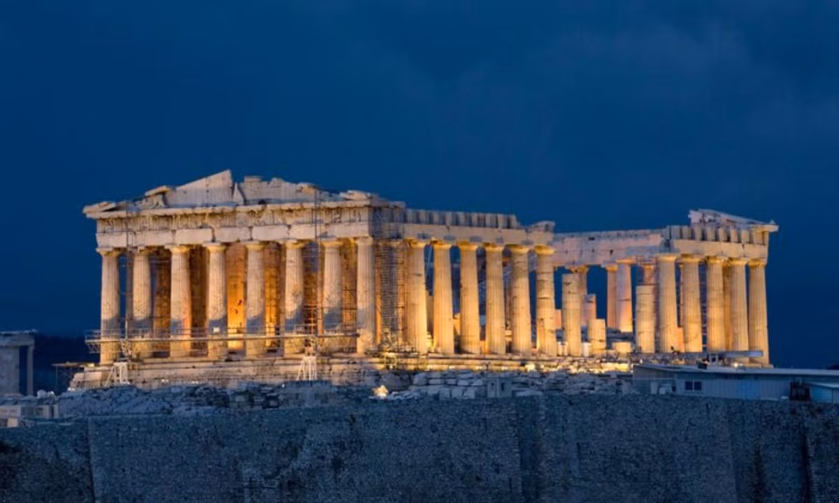 2. Thành cổ Acropolis: công trình tọa lạc ở Athens – nơi có nền văn minh cổ đại, được lưu trữ qua nhiều thế kỷ. (Nguồn: KhoaHoc.tv)