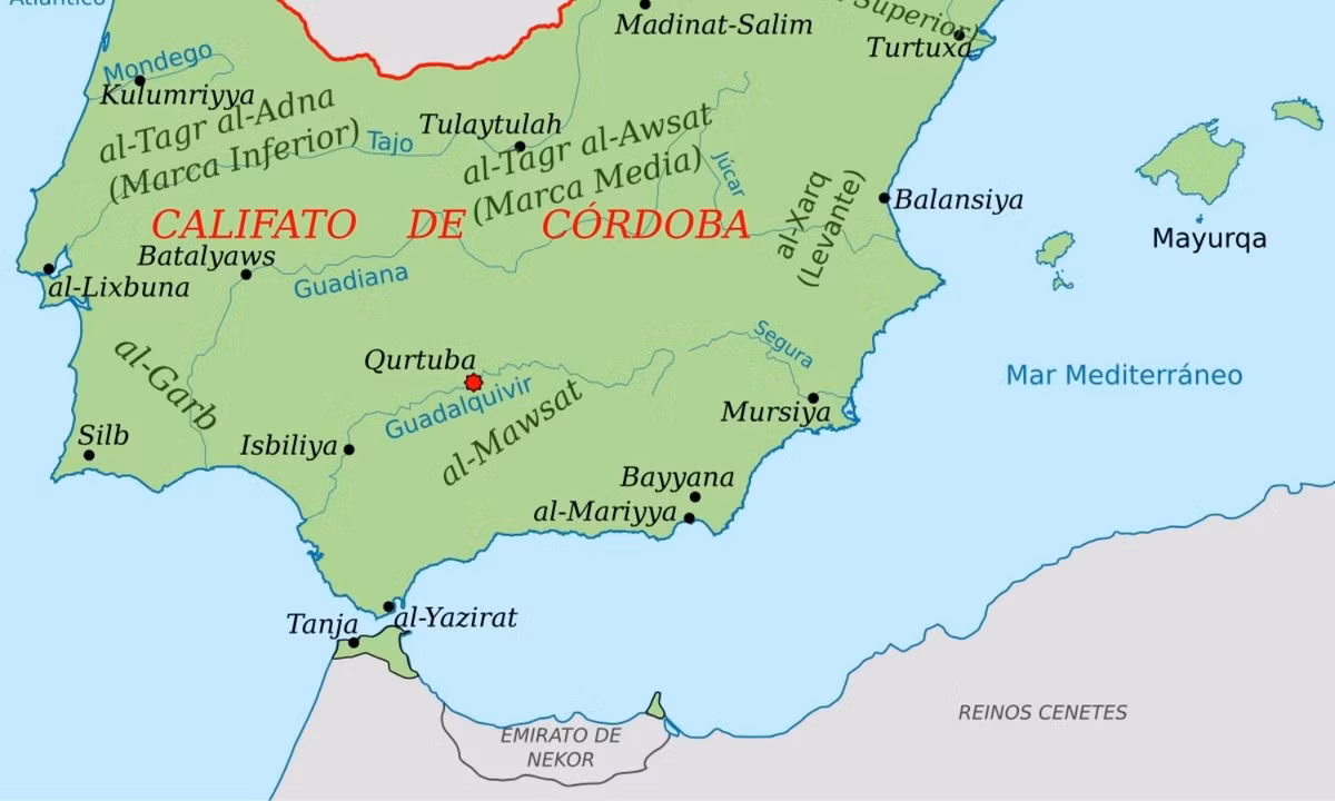 3. Vương quốc Caliphate: còn được gọi là đế chế Arab. Trong thời của mình, đế chế Arab phi thường với các chiến công và di sản của nó. (Nguồn: Wikipedia)