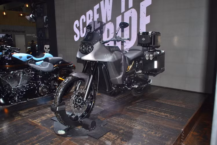 Có giá rẻ nhất trong số các dòng xe hiện tại, Harley-Davidson Street 750 đã từng được độ thành nhiều phong cách như tracker, cafe racer hay thậm chí là streetfighter. Tuy nhiên với chiếc Street 750 Stealth, có lẽ đây là lần đầu tiên dòng xe này được "độ" thành kiểu dáng xe "cào cào" enduro vượt địa hình.
