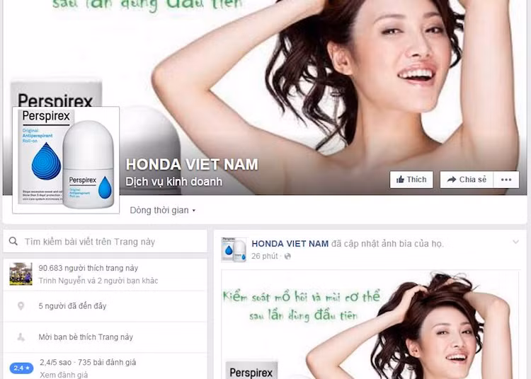 Sau khi đã thu được một lượng lớn like và share, các page giả mạo sẽ xóa tất cả các post cũ, đồng thời đổi tên để có thể rao bán cho những người có nhu cầu. Cuối cùng, những người đã bị lừa like các page giả mạo này sẽ phải đối mặt với các nội dung quảng cáo "rác" sau này, gây ra phiền toái cho chính họ.