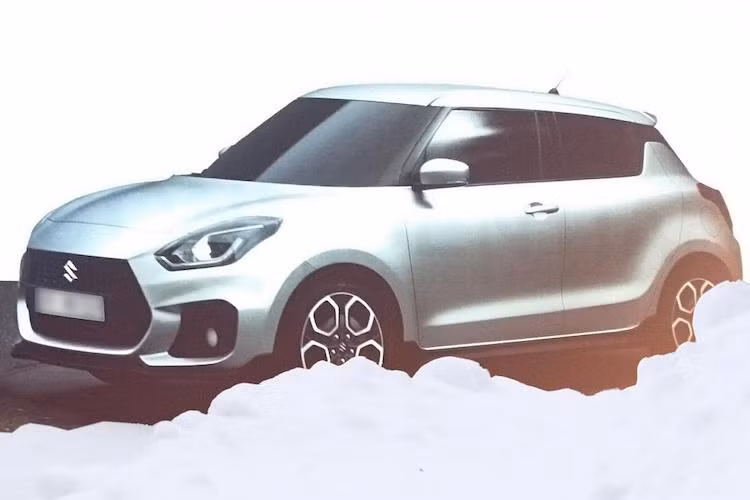 Dù được thiết kế lại hoàn toàn nhưng mẫu hatchback 5 cửa Suzuki Swift mới vẫn có "phom" khá giống với phiên bản hiện tại.