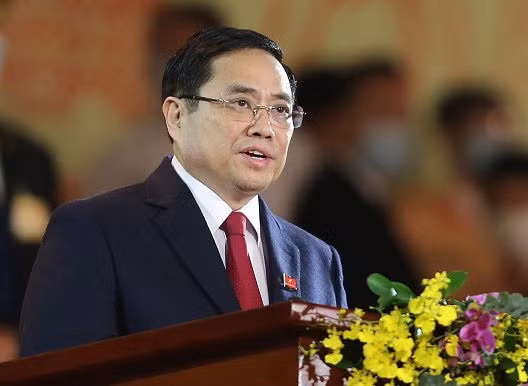 Tại Đại hội XIII của Đảng, ông tái cử vào Ban Chấp hành Trung ương khóa mới và được Trung ương bầu vào Bộ Chính trị nhiệm kỳ 2021 - 2026. Đến tháng 4/2021, tại kỳ họp thứ 11, Quốc hội khóa XIV, ông Phạm Minh Chính được bầu làm Thủ tướng Chính phủ nhiệm kỳ 2016 - 2021. 