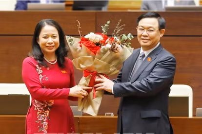 Ba Vo Thi Anh Xuan tai dac cu Pho chu tich nuoc