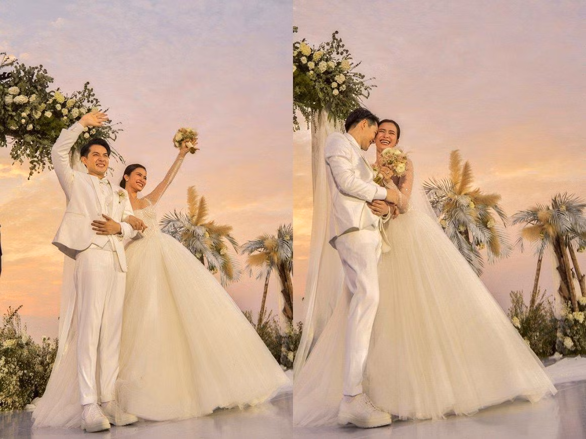 Ca sĩ Đông Nhi là tên tuổi nổi bật hàng đầu trong giới showbiz Việt. Năm 2019, Đông Nhi khiến cả showbiz Việt rộn ràng khi tổ chức siêu đám cưới ở Phú Quốc với Ông Cao Thắng. Ảnh: Internet
